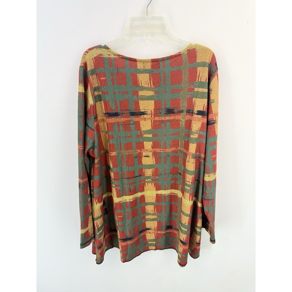 NWT Shana Womens Large Tunic Top Multicolor - Picture 3 of 13